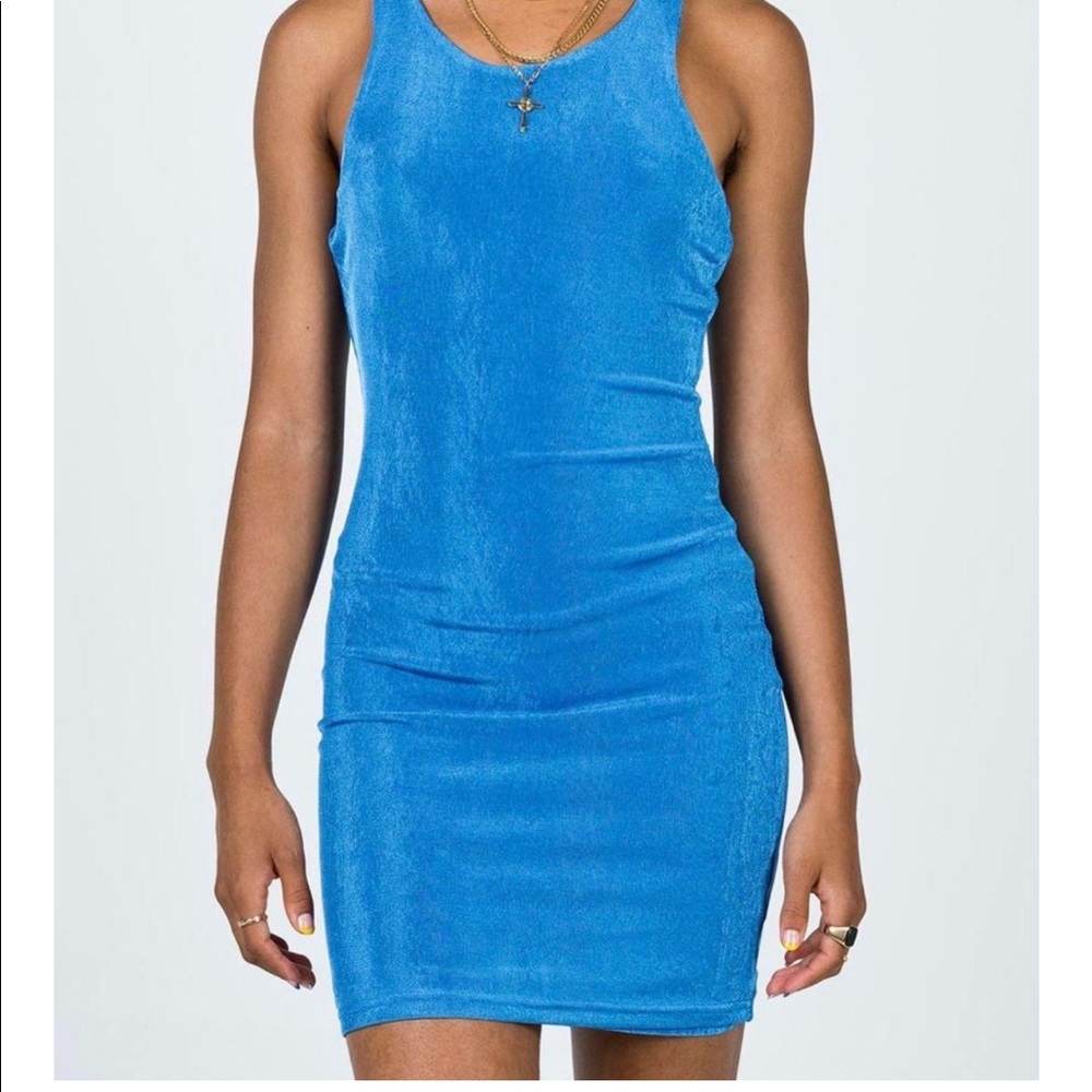 Princess Polly Blue Mini Dress